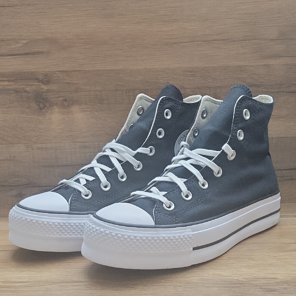 Converse Black and White Chuck Taylor High-Tops